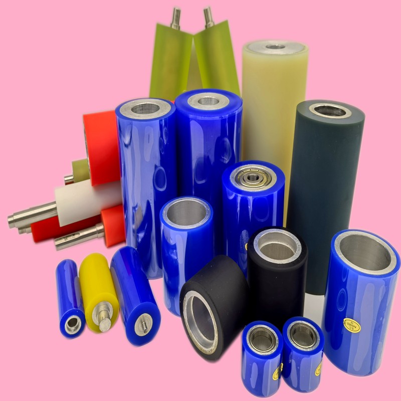 小單定制 廠家定制機(jī)用硅膠粘塵輥靜 電除塵輥硅膠粘塵滾輪機(jī)用夏膜滾輪